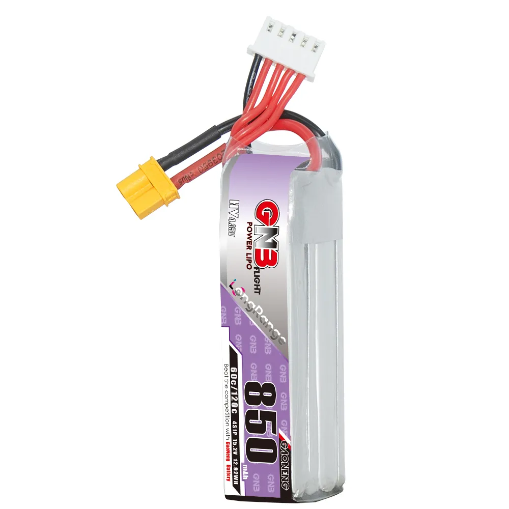 GAONENG GNB LiPo Battery 850mA - огляд і ціна Drone Battery 4S