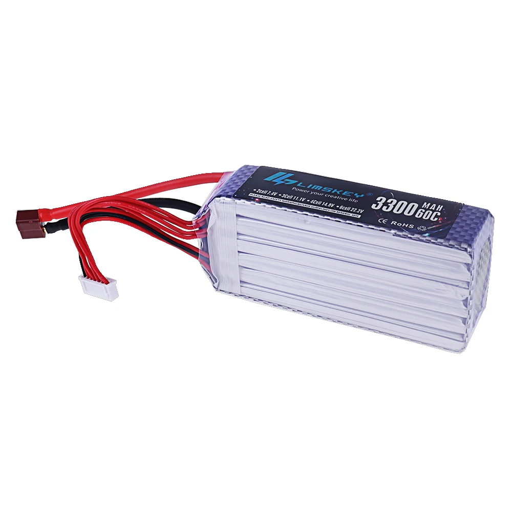 Brand NEW 3300mah 22.2V 60C 6S - огляд і ціна Drone Battery 6S