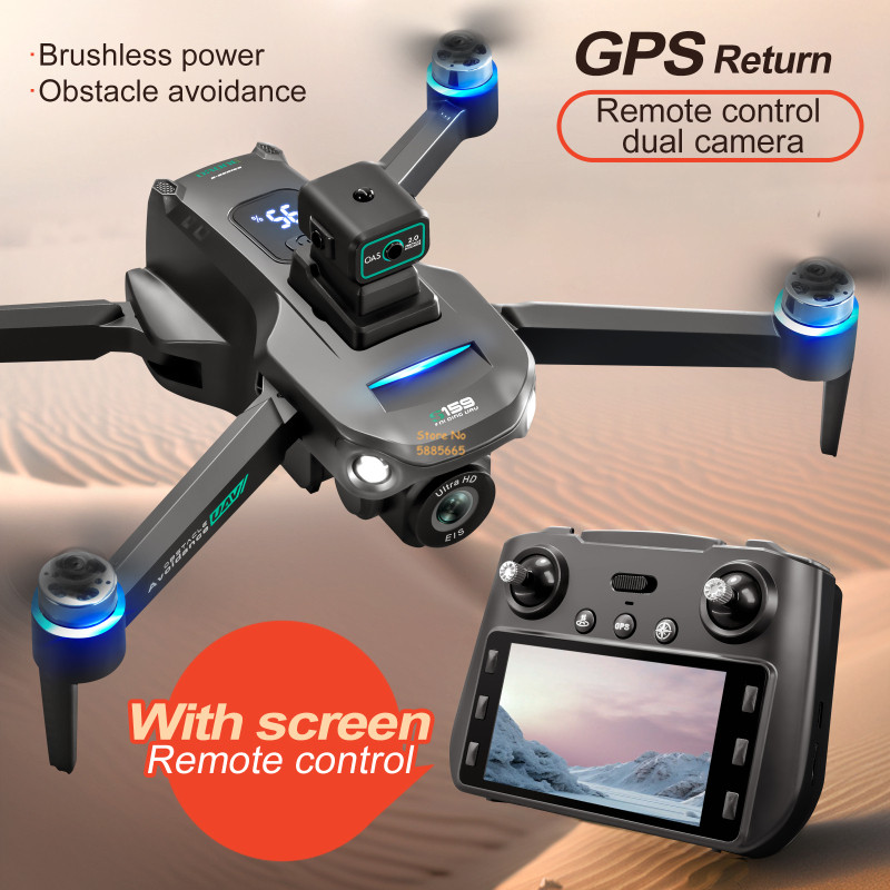 8K Dual Camera 5G WIFI FPV Rem - огляд і ціна Drone Battery Box