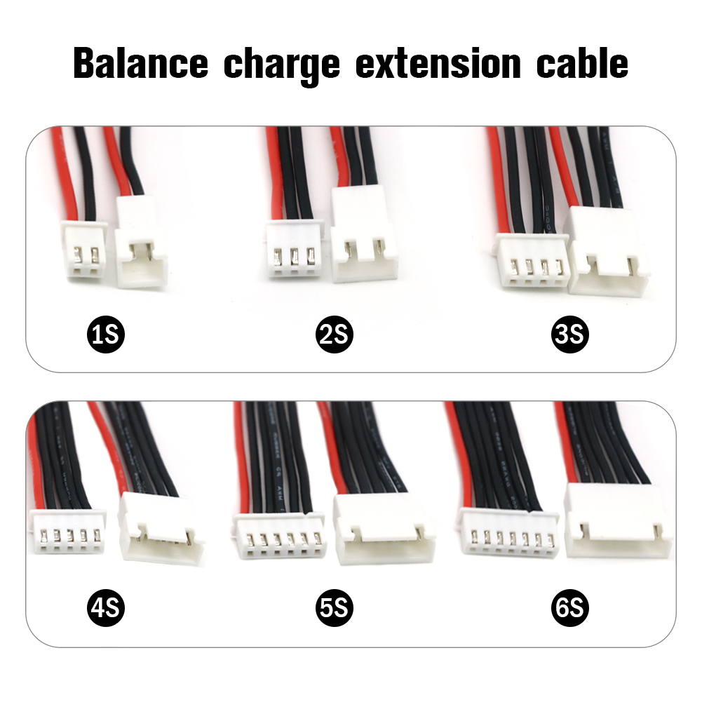 5pcs/lot JST-XH 1S 2S 3S 4S 5S - огляд і ціна Drone Battery 6S